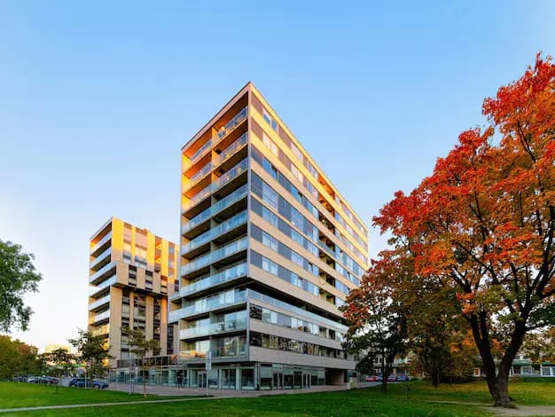 Luxury property exterior showcasing modern architecture